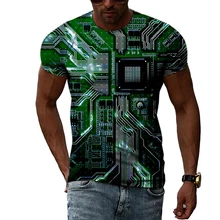 Round Neck Personality Circuit Board graphic t shirts For trendyol Men Summer Hip Hop street style Casual Printing T-shirts Tops
Round Neck Personality Circuit Board graphic t shirts For trendyol Men Summer Hip Hop street style Casual Printing T-shirts Tops