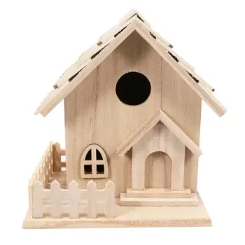 1pc Creative Pet Nest Wooden Breeding Box Practical Small Birds Nest Cage for Home Outdoor Decoration(Beige)
1pc Creative Pet Nest Wooden Breeding Box Practical Small Birds Nest Cage for Home Outdoor Decoration(Beige)