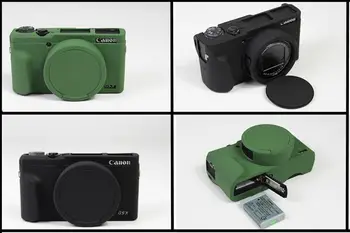 Camera Silicone Case Cover Protector for Canon PowerShot G5Xmark II G5X2 Protective Body Cover Case Skin
Camera Silicone Case Cover Protector for Canon PowerShot G5Xmark II G5X2 Protective Body Cover Case Skin
