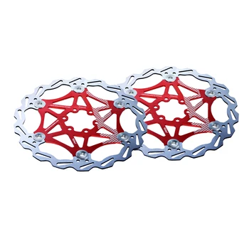 2Pcs Bike Floating Disc Brake Rotor 6 180/203mm Front Rear Rotors 
2Pcs Bike Floating Disc Brake Rotor 6 180/203mm Front Rear Rotors