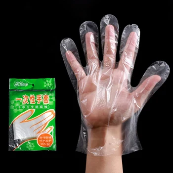 100pcs Disposable Clear Gloves Full Fingers Kitchen Cleaning Mittens Multi-functional Plastic Gloves BBQ Food luvas handschoenen
100pcs Disposable Clear Gloves Full Fingers Kitchen Cleaning Mittens Multi-functional Plastic Gloves BBQ Food luvas handschoenen