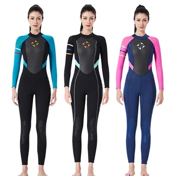 DIVE&SAIL Excellent Workmanship 3MM Neoprene Women Diving Suit Surfing Wetsuit Swimsuit Thick Warm Anti-scratch
DIVE&SAIL Excellent Workmanship 3MM Neoprene Women Diving Suit Surfing Wetsuit Swimsuit Thick Warm Anti-scratch
