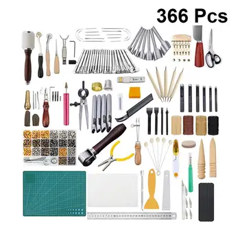 1 Set of Assorted Leather Tools DIY Embossing Kit Rivet Leather Tools Sewing Accessories for Home Shop 
1 Set of Assorted Leather Tools DIY Embossing Kit Rivet Leather Tools Sewing Accessories for Home Shop