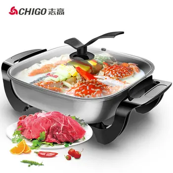 Electric Skillet Electric Hot Pot Household Multi-function Electric Frying Pan Electric Cooker Non-stick Pot
Electric Skillet Electric Hot Pot Household Multi-function Electric Frying Pan Electric Cooker Non-stick Pot