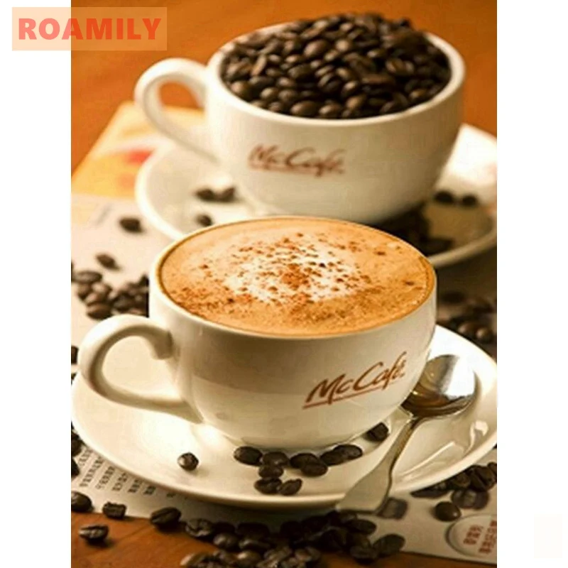 ROAMILY,New Style Full Square/Round Diamond Painting Coffee,Diamond Embroidery Still Life,Embroidered With Rhinestones,Wall Art
ROAMILY,New Style Full Square/Round Diamond Painting Coffee,Diamond Embroidery Still Life,Embroidered With Rhinestones,Wall Art