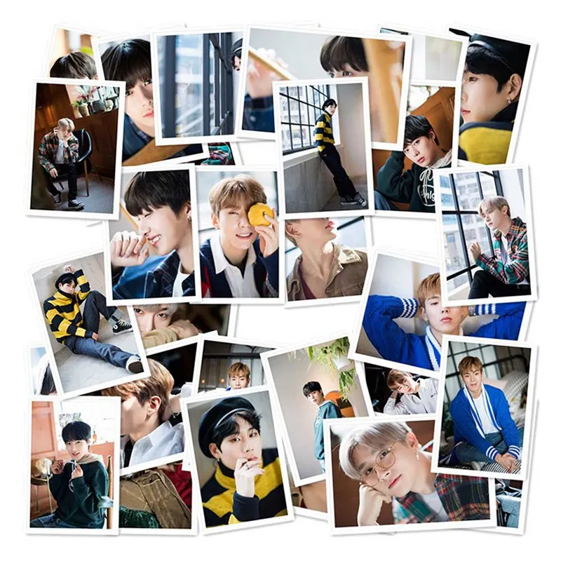 40Pcs/Set MONSTA X Album Self Made Paper Lomo Card Photo Card Poster HD Photocard Fans Gift Collection
40Pcs/Set MONSTA X Album Self Made Paper Lomo Card Photo Card Poster HD Photocard Fans Gift Collection