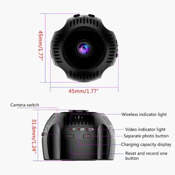 X7 1080P H-D 4K Wide Angle View Camera Motion Detect Home Camera Wifi Security B85B
X7 1080P H-D 4K Wide Angle View Camera Motion Detect Home Camera Wifi Security B85B