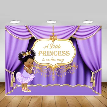 Newborn Baby Shower Background for Photography Little Princess Purple Curtain Royal Princess One Birthday Party Photo Backdrop
Newborn Baby Shower Background for Photography Little Princess Purple Curtain Royal Princess One Birthday Party Photo Backdrop