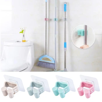 Mop Holder Hook Wall Mounted Seamless Bathroom Organizer Storage Hanger Broom Shelf Mop Clip Kitchen Tools Sundries Brush Broom
Mop Holder Hook Wall Mounted Seamless Bathroom Organizer Storage Hanger Broom Shelf Mop Clip Kitchen Tools Sundries Brush Broom