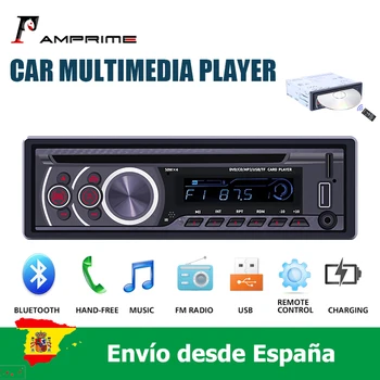 AMprime CD Player Auto radio Bluetooth Car Multimedia player Video output CD VCD DVD AUX USB mp3 FM Radio with Remote Control
AMprime CD Player Auto radio Bluetooth Car Multimedia player Video output CD VCD DVD AUX USB mp3 FM Radio with Remote Control