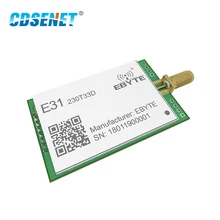 AX5243 230MHz 2W RF Module Long Range 8000m UART Interface CDSENET E31-230T33D IOT Wireless Transceiver Transmitter Receiver
AX5243 230MHz 2W RF Module Long Range 8000m UART Interface CDSENET E31-230T33D IOT Wireless Transceiver Transmitter Receiver