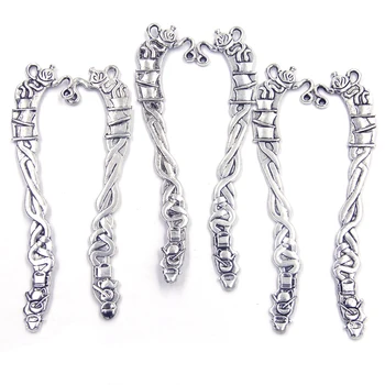 Bookmark With Loop For Reading Books Silver Tone Teapot Pattern Carved Metal Jewelry DIY Findings 123mm 5Pcs
Bookmark With Loop For Reading Books Silver Tone Teapot Pattern Carved Metal Jewelry DIY Findings 123mm 5Pcs