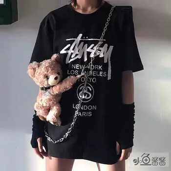 2020 new fashion chain bear bag women oblique lolita bear bag personality cute plush bag ins Korean version Messenger Bag Furry
2020 new fashion chain bear bag women oblique lolita bear bag personality cute plush bag ins Korean version Messenger Bag Furry