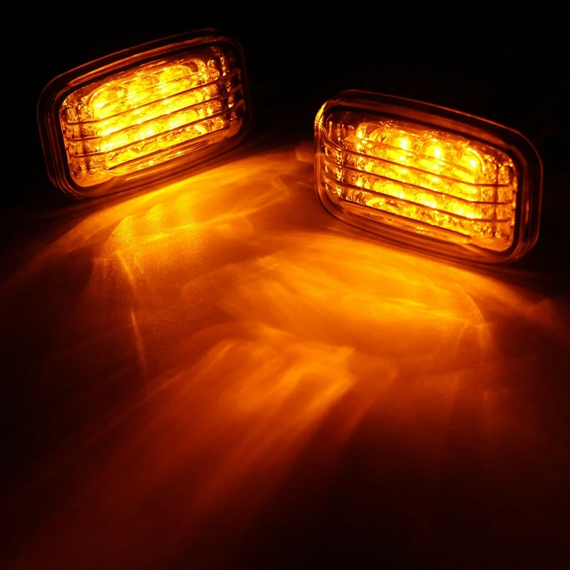 2X Led Side Marker Turn Signal Indicator Light For Toyota Land Cruiser 70/80/100
2X Led Side Marker Turn Signal Indicator Light For Toyota Land Cruiser 70/80/100