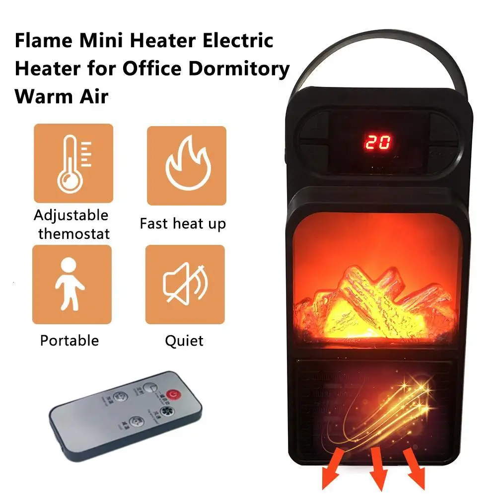 Electric Wall Heater Portable Plug-in Personal Space Warmer for Indoor Heating Any Place Remote Control Adjustable Thermostat
Electric Wall Heater Portable Plug-in Personal Space Warmer for Indoor Heating Any Place Remote Control Adjustable Thermostat