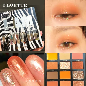 flortte Whispering Leah Attitude Twelve Color Eyeshadow Compact Matte Pearly Lustre Sequin Long-lasting Novice-Zebra Plate
flortte Whispering Leah Attitude Twelve Color Eyeshadow Compact Matte Pearly Lustre Sequin Long-lasting Novice-Zebra Plate