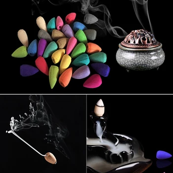 500G Indian Incense Cone Reflow Tower Reverse Sandalwood Bullet (Mixed Flavor, about 280 Tablets)
500G Indian Incense Cone Reflow Tower Reverse Sandalwood Bullet (Mixed Flavor, about 280 Tablets)