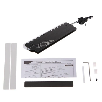 Aluminum Heatsink Cooler RGB 265 Light Radiator Desktop Memory Cooling Vest M2EC
Aluminum Heatsink Cooler RGB 265 Light Radiator Desktop Memory Cooling Vest M2EC