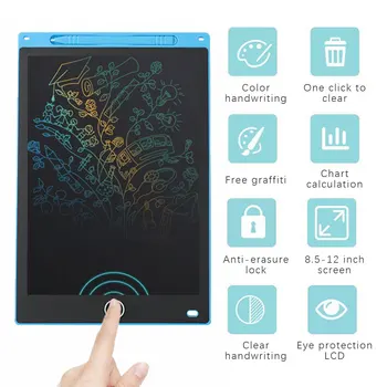 8.5 inch LCD writing board digital drawing board writing board with pen portable electronic tablet ultra-thin board for Kids Gif
8.5 inch LCD writing board digital drawing board writing board with pen portable electronic tablet ultra-thin board for Kids Gif