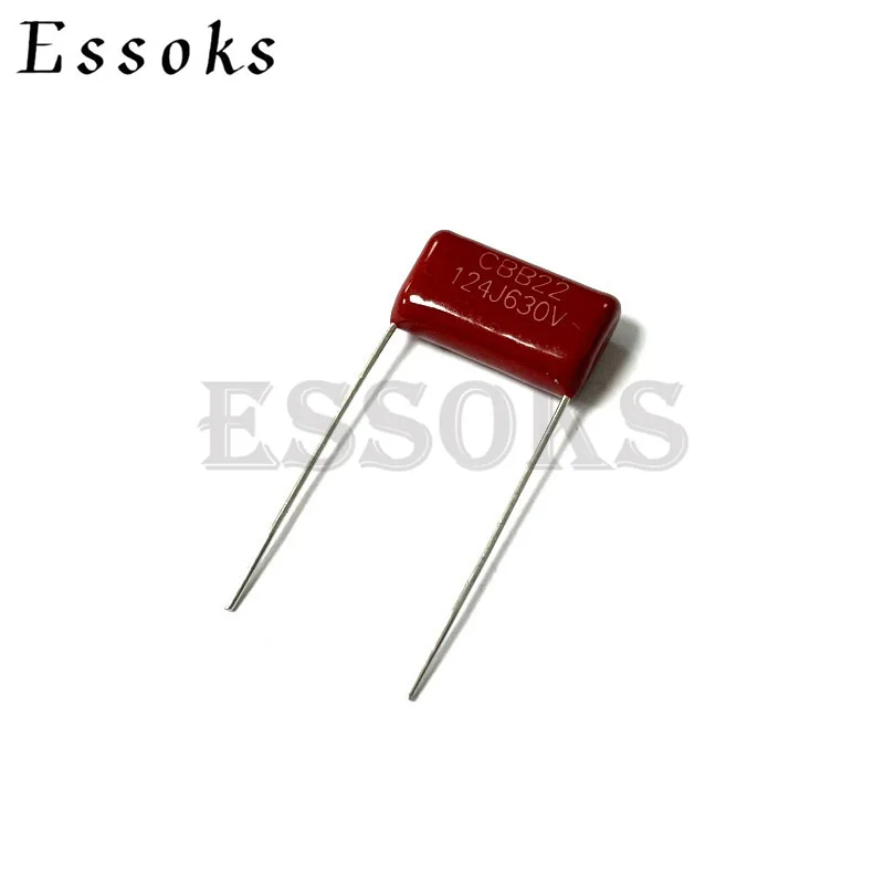 10PCS 630V124J 0.12UF Pitch 15mm 120NF 630V 124 124J CBB Polypropylene film capacitor
10PCS 630V124J 0.12UF Pitch 15mm 120NF 630V 124 124J CBB Polypropylene film capacitor