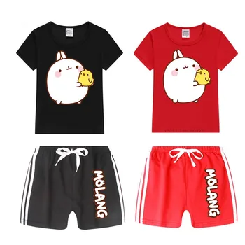 Boy and Girl Cute Rabbit Molang and Piupiu T Shirt Kid's Shorts Set Children Tops+Pants Outfits Set Cat Clothing Sets,Drop Ship
Boy and Girl Cute Rabbit Molang and Piupiu T Shirt Kid's Shorts Set Children Tops+Pants Outfits Set Cat Clothing Sets,Drop Ship