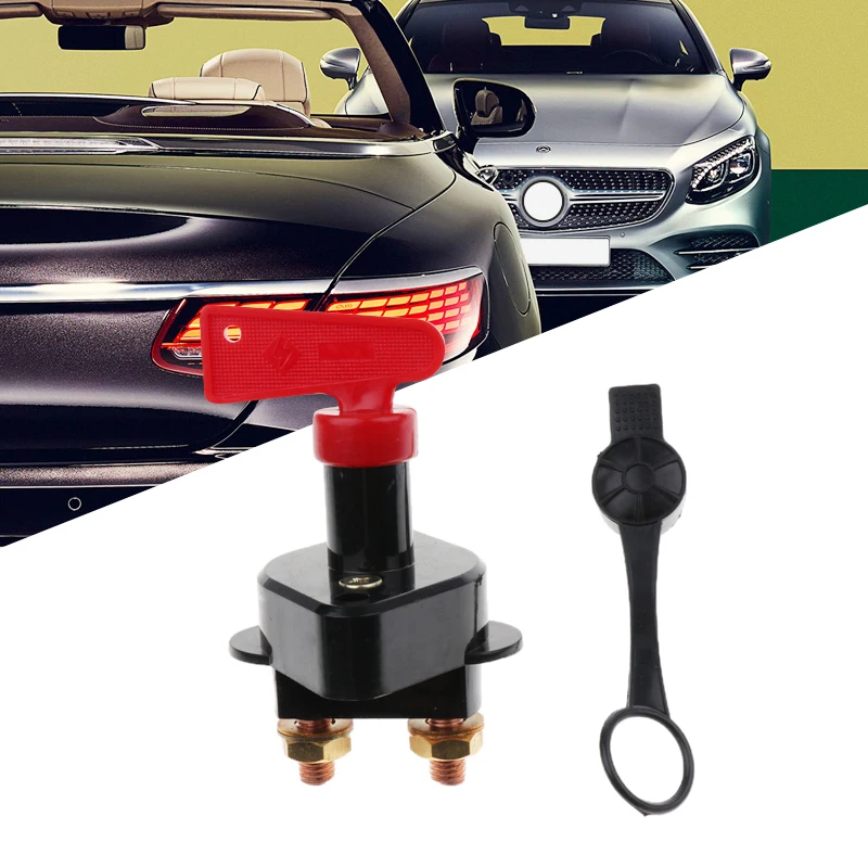 1 Pcs Truck Boat Car Battery Disconnect Switch Power Isolator Cut Off Kill Switch + Removable Keys For Marine ATV Car Accessory
1 Pcs Truck Boat Car Battery Disconnect Switch Power Isolator Cut Off Kill Switch + Removable Keys For Marine ATV Car Accessory