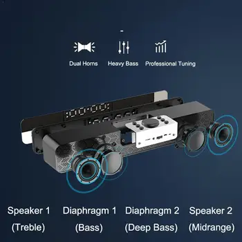 LED Sound Bar Alarm Clock 3D Sound Subwoofer Stereo TV Computer Bluetooth Wireless Speaker Theater Home Surround USB For PC E0B7
LED Sound Bar Alarm Clock 3D Sound Subwoofer Stereo TV Computer Bluetooth Wireless Speaker Theater Home Surround USB For PC E0B7