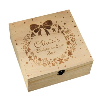 Christmas Eve Box Maple Wooden Santa Claus Reindeer Snowflake Snowman Engraving Gift Xmas Childrens Gift Home Decorations
Christmas Eve Box Maple Wooden Santa Claus Reindeer Snowflake Snowman Engraving Gift Xmas Childrens Gift Home Decorations