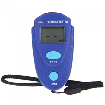 Digital Mini Car Painting Thickness Tester Paint Thickness Meter Coating Thickness Gauge 0~2.0mm Epoxy Enamel Plastic