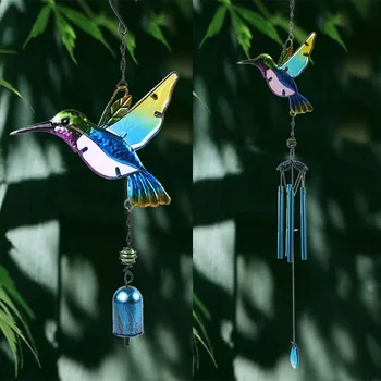 Best Sale 2020 1pc Painted Hummingbird Rust-proof Metal Wind Chime Hanging Room Decoration Wind Chimes Hanging Decorations @40
Best Sale 2020 1pc Painted Hummingbird Rust-proof Metal Wind Chime Hanging Room Decoration Wind Chimes Hanging Decorations @40
