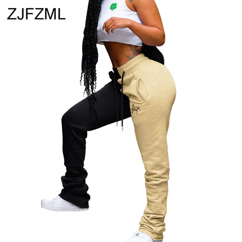 High Waist Summer Long Bell Bottom Pant Women Color Block Drawstring Stacked Sweatpant Casual Sportswear Pleated Ruched Trouser
High Waist Summer Long Bell Bottom Pant Women Color Block Drawstring Stacked Sweatpant Casual Sportswear Pleated Ruched Trouser