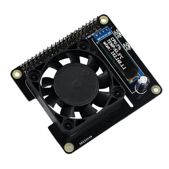 Real Time Monitoring of RGB Shell for Raspberry Pi 4B/3B+Cooling Fan Temperature Control Expansion Board with OLED S
Real Time Monitoring of RGB Shell for Raspberry Pi 4B/3B+Cooling Fan Temperature Control Expansion Board with OLED S