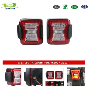 Lantsun J363 JK led taillight US edition vehicle fitment jeep JK wrangler 2007-2017 Advanced New design 
Lantsun J363 JK led taillight US edition vehicle fitment jeep JK wrangler 2007-2017 Advanced New design