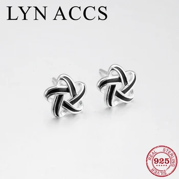 Minimalist Black Enamel Earrings 925 Sterling Silver five-pointed Star Shape Flower Stud Earrings for Women Party Jewelry
Minimalist Black Enamel Earrings 925 Sterling Silver five-pointed Star Shape Flower Stud Earrings for Women Party Jewelry