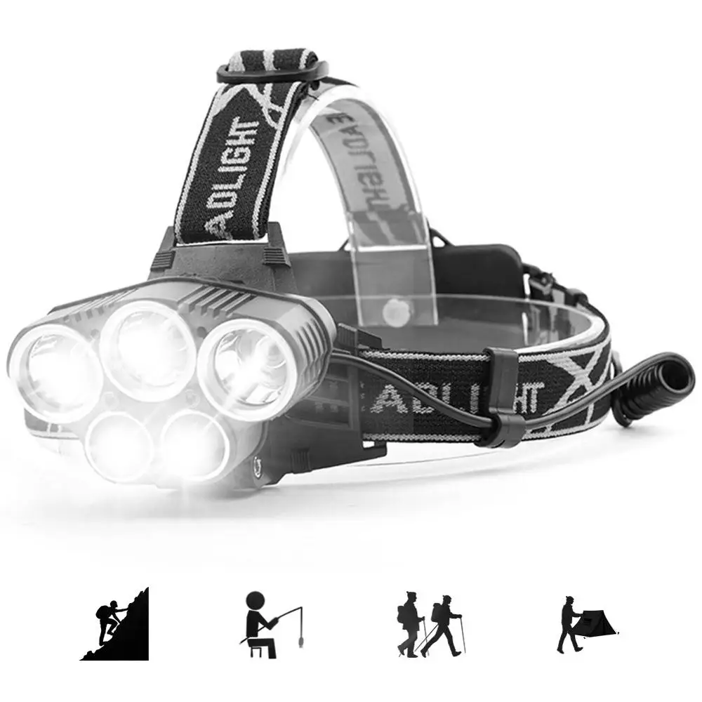 LED Headlight Flashlight Torch Camping Fishing Led Headlamp Lantern Use 18650 with Battery Rechargeable Camping Hunting Sensor
LED Headlight Flashlight Torch Camping Fishing Led Headlamp Lantern Use 18650 with Battery Rechargeable Camping Hunting Sensor