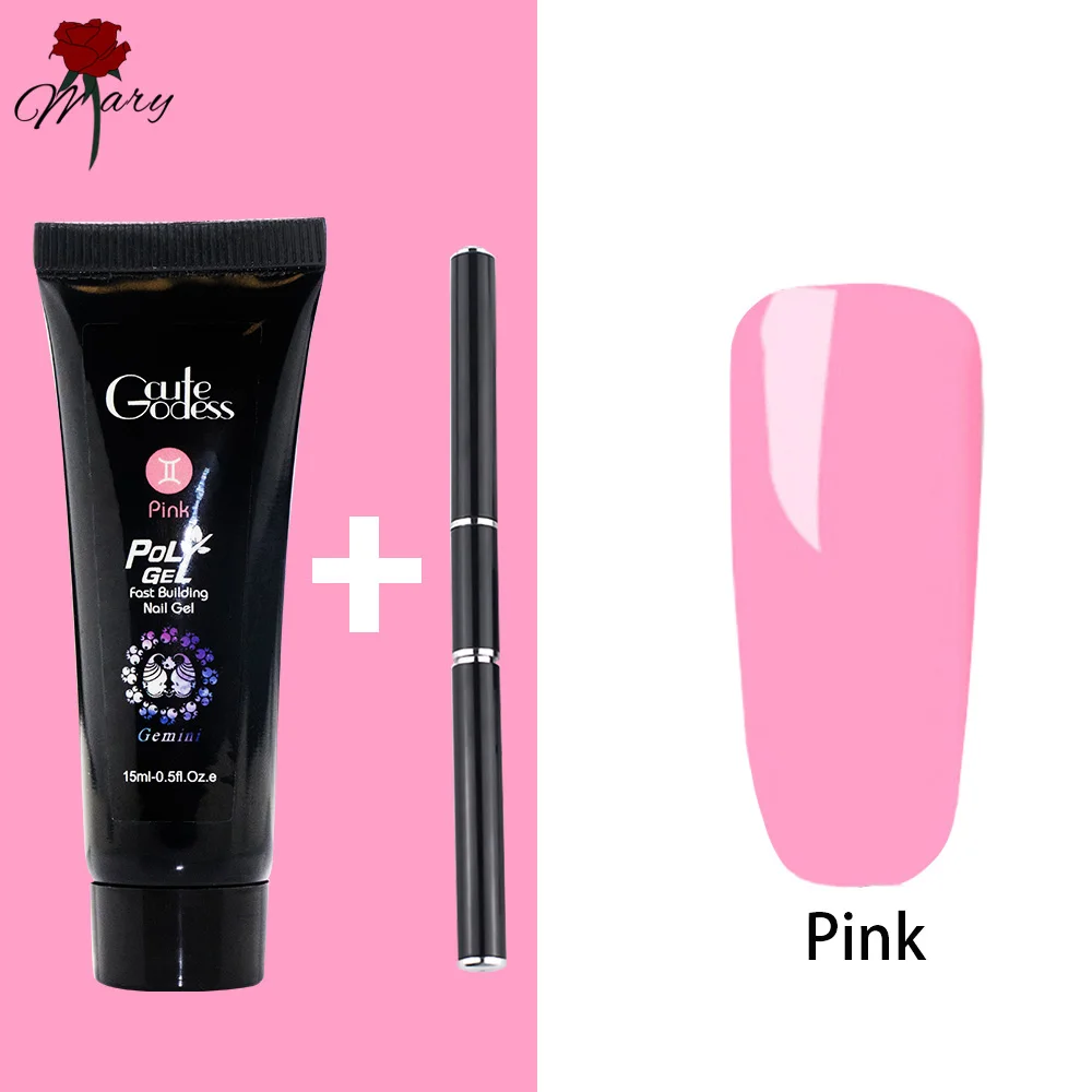 Rosemary 2pcs/set Poly Gel Set Clear UV Gel Varnish Nail Polish Art Kit Quick Building Extending Nail Length Hard Nail Gel Set
Rosemary 2pcs/set Poly Gel Set Clear UV Gel Varnish Nail Polish Art Kit Quick Building Extending Nail Length Hard Nail Gel Set