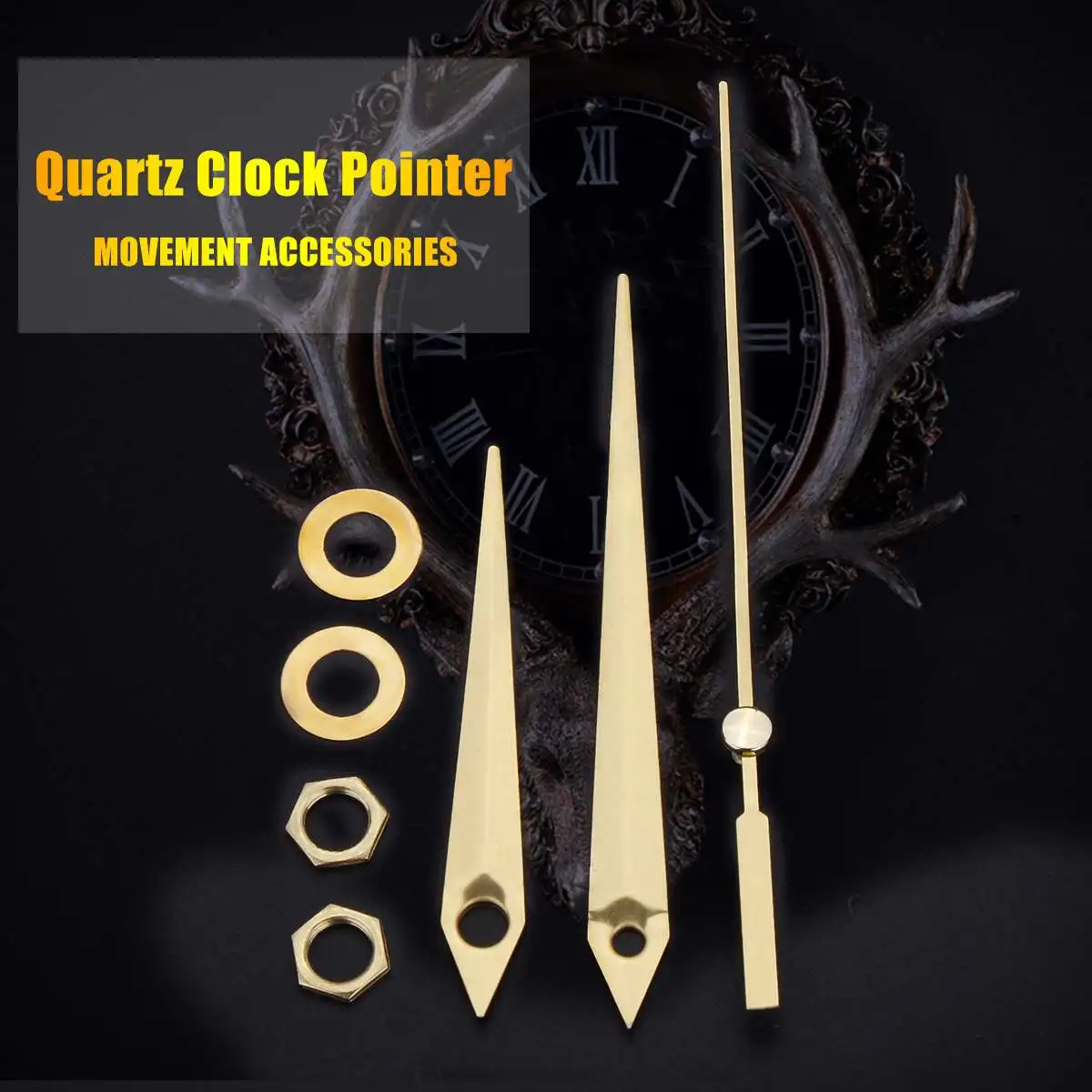 DIY Clock Needles Replacement Quartz Mechanism Clock Hands Accessories for Wall Clock Modern Home Decoration
DIY Clock Needles Replacement Quartz Mechanism Clock Hands Accessories for Wall Clock Modern Home Decoration