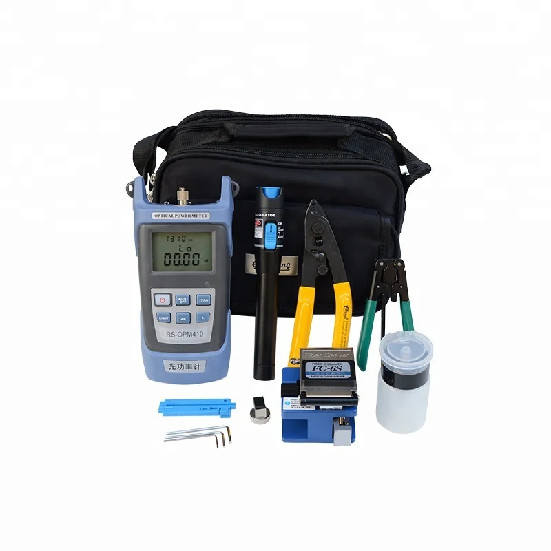2-In1 FTTH Fiber-Optic-Tool-Kit Optical-Power Meter-70 Locator Test-Pen Visual-Fault Locator
2-In1 FTTH Fiber-Optic-Tool-Kit Optical-Power Meter-70 Locator Test-Pen Visual-Fault Locator