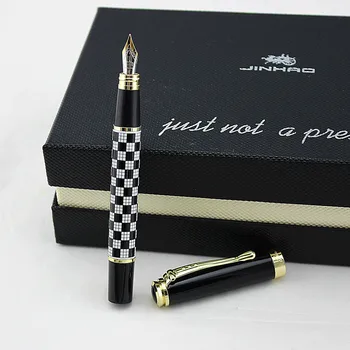 Jinhao 500 Black Gold Carving Fountain Pens High Quality Nib luxury Ink Pen Business Office High end student Gift Feather Pen
Jinhao 500 Black Gold Carving Fountain Pens High Quality Nib luxury Ink Pen Business Office High end student Gift Feather Pen