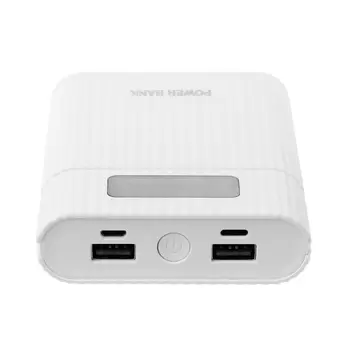 Anti-Reverse DIY Power Bank Box 4x 18650 Battery LCD Display Dual USB Charger For iphone Smartphone Tablet
Anti-Reverse DIY Power Bank Box 4x 18650 Battery LCD Display Dual USB Charger For iphone Smartphone Tablet