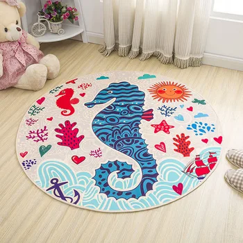 Round Cartoon Animal Home Living Room Anti-slip Carpet Kids Baby Room Play Rugs Entrance Doormat Bedroom Tapis Yoga Mattress
Round Cartoon Animal Home Living Room Anti-slip Carpet Kids Baby Room Play Rugs Entrance Doormat Bedroom Tapis Yoga Mattress
