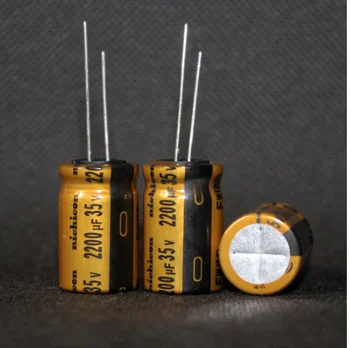 2pcs Free shipping Original nichicon 35V 2200uF FW series golden audio electrolytic filter capacitor
2pcs Free shipping Original nichicon 35V 2200uF FW series golden audio electrolytic filter capacitor
