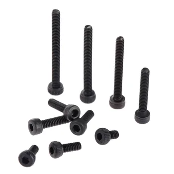 200Pcs M2 Carbon Steel Screws Set Allen Bolt Hex Socket Round Cap Head Screw Assortment Kit Set Bolt Fasteners 3mm-20mm Black
200Pcs M2 Carbon Steel Screws Set Allen Bolt Hex Socket Round Cap Head Screw Assortment Kit Set Bolt Fasteners 3mm-20mm Black
