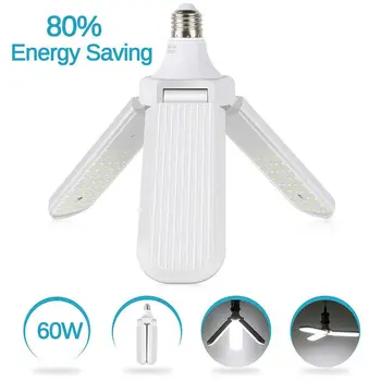 Hot 3C-60W 8500Lm E27 LED Garage Shop Work Lights Ceiling Fixture Deformable 2835 Lamp
Hot 3C-60W 8500Lm E27 LED Garage Shop Work Lights Ceiling Fixture Deformable 2835 Lamp