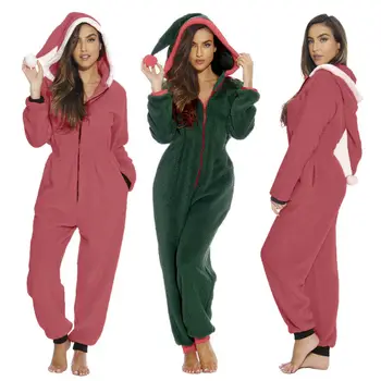 Christmas Plush Sleepwear Womens Funny Home Clothes Fluffy Long Sleeve Hooded Romper Sleepwear Xmas Clothes Nightwear Pyjamas
Christmas Plush Sleepwear Womens Funny Home Clothes Fluffy Long Sleeve Hooded Romper Sleepwear Xmas Clothes Nightwear Pyjamas