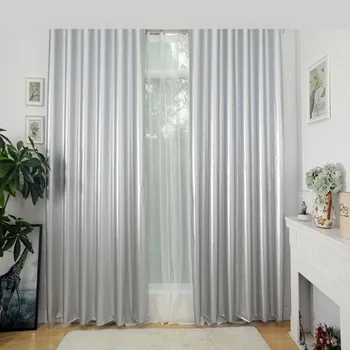 Home Decor Sun Insulation Curtains Living Room Sun Block Curtain Shade Bedroom Insulation Blackout Curtains with Hooks 
Home Decor Sun Insulation Curtains Living Room Sun Block Curtain Shade Bedroom Insulation Blackout Curtains with Hooks