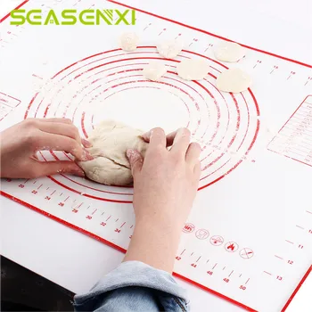 Silicone Baking Mats Sheet Pizza Dough Non-Stick Maker Holder Pastry Kitchen Gadgets Cooking Tools Utensils Bakeware Accessories
Silicone Baking Mats Sheet Pizza Dough Non-Stick Maker Holder Pastry Kitchen Gadgets Cooking Tools Utensils Bakeware Accessories