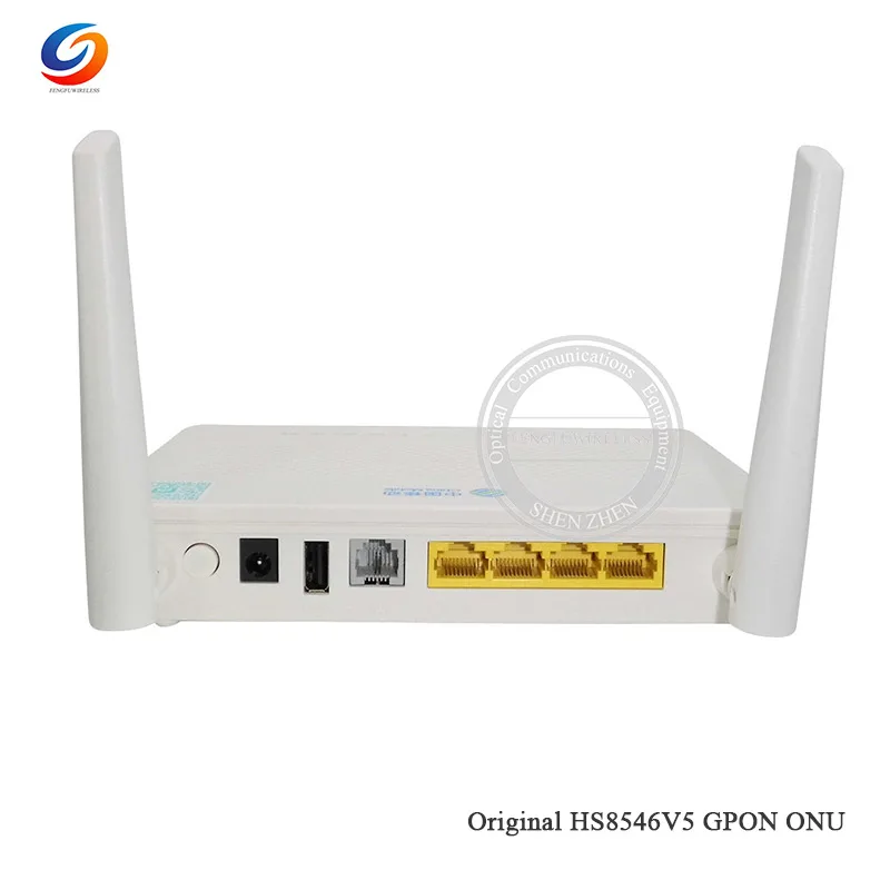Free ePacket 10PCS Used HS8546V5 HS8145V GPON ONU ONT 4GE+1TEL+2USB With 2.4G&5G Dual-Band WiFi,English Interface,No outer box
Free ePacket 10PCS Used HS8546V5 HS8145V GPON ONU ONT 4GE+1TEL+2USB With 2.4G&5G Dual-Band WiFi,English Interface,No outer box