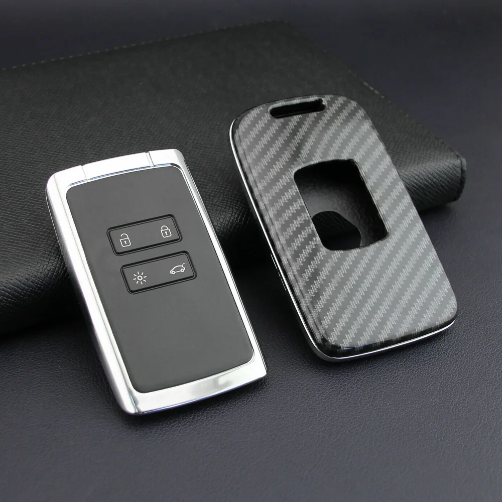 Cover Key Case ABS Carbon Fiber For Renault Koleos 2017-2019 Replacement Protection Useful Durable
Cover Key Case ABS Carbon Fiber For Renault Koleos 2017-2019 Replacement Protection Useful Durable