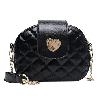 Vintage Heart Sequined Oval Shoulder Bag Women Purses and Handbags PU Leather Chains Crossbody Bag Ladies Diamond Lattice Pack
Vintage Heart Sequined Oval Shoulder Bag Women Purses and Handbags PU Leather Chains Crossbody Bag Ladies Diamond Lattice Pack